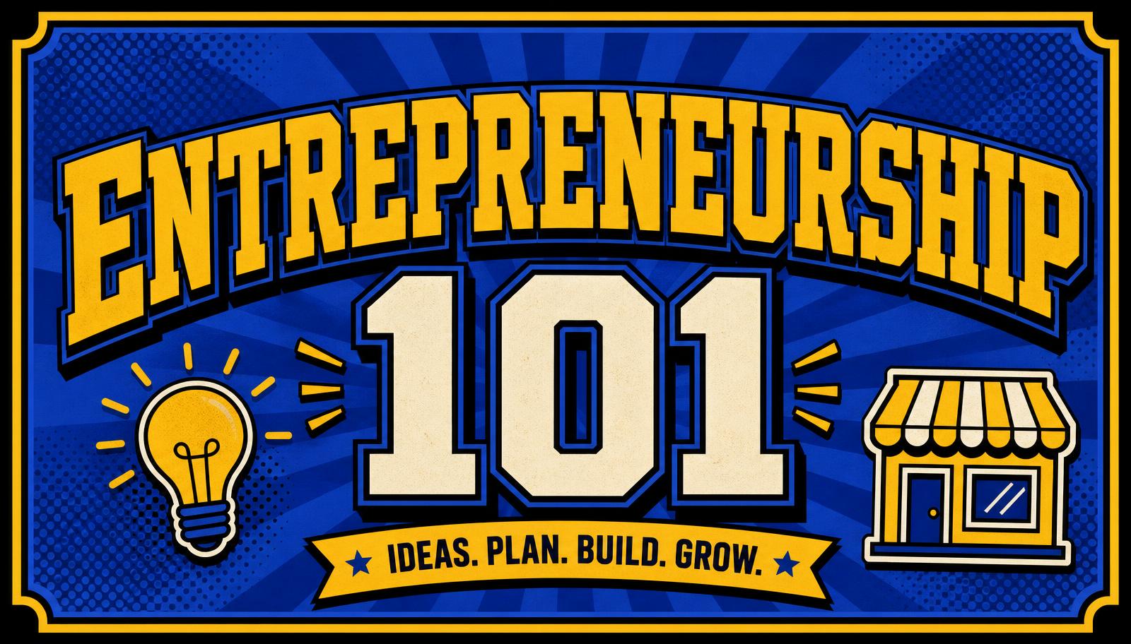 Entrepreneurship 101 course cover